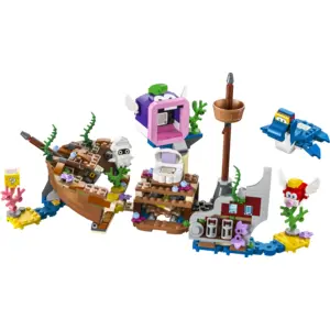 LEGO Super Mario Dorrie's Sunken Shipwreck Adventure Expansion Set 71432 pas cher