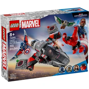Comparateur de prix : LEGO Marvel - Captain America vs Hulk rouge - 76292