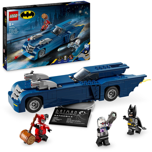 Comparateur de prix : LEGO DC Batman with the Batmobile vs. Harley Quinn & Mr. Freeze 76274