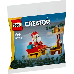 Comparateur de prix : Lego Lego Creator - La Promenade En Traîneau Du Père Noël (Polybag) - 30670
