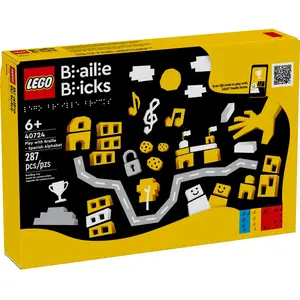 LEGO Autre Découvrir le braille - Alphabet espagnol 40724 pas cher