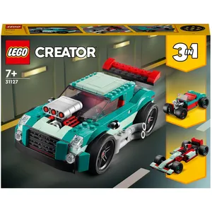Comparateur de prix : LEGO® 31127 Creator 3 en 1 Le Bolide De Rue, Jouet de Voiture de Course, Modèles de Sport ou Hot Rod
