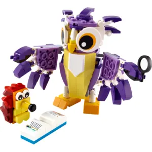 LEGO Creator 3-en-1 Fabuleuses Créatures de la Forêt 31125 pas cher