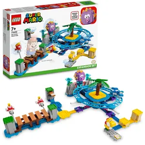 LEGO® Super Mario  71400 Ensemble d’extension La plage du Maxi-Oursin pas cher