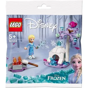 Jouet - LEGO - Elsa et Bruni's Forest Camp - 58 pièces - Plastique pas cher