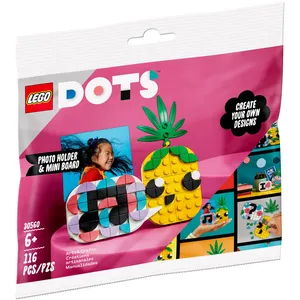 Comparateur de prix : Lego Dots - Le Porte-Photo Et Mini Tableau Ananas (Polybag) - 30560