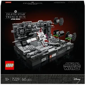 LEGO 75329 Star Wars Diorama de la Tranchée de l'Étoile de la Mort pas cher