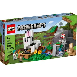 Lego Lego Minecraft - Le Ranch Lapin - 21181 pas cher