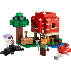 LEGO® Minecraft 21179 La maison champignon pas cher