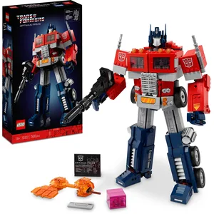Comparateur de prix : LEGO 10302 Icons Optimus Prime, Modèle 2-en-1, Kit de Construction, Fi...