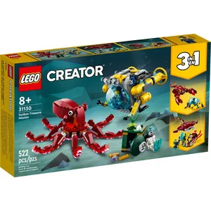 Lego Lego Creator - La Mission Du Trésor Englouti - 31130 pas cher