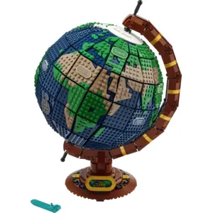Comparateur de prix : Jouet - LEGO - Globe terrestre - 630 pièces - Multicolore