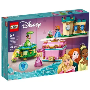 Lego Disney - Les Créations Enchantées D'aurore, Mérida Et Tiana - 43203 pas cher