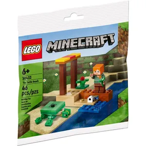 LEGO MINECRAFT 30432 - SCHILDKRÖTENSTRAND POLYBAG pas cher