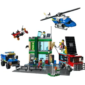 LEGO® City 60317 La course-poursuite de la police à la banque pas cher