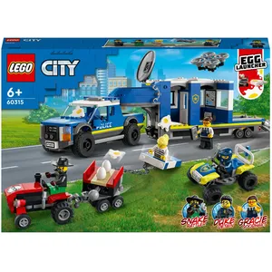 Lego Lego City - Le Camion De Commandement Mobile De La Police - 60315 pas cher
