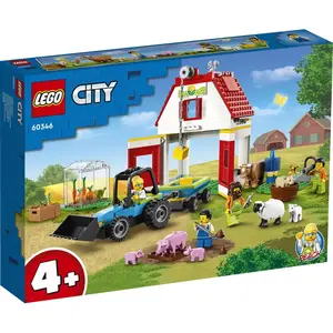 Lego Lego City - La Grange Et Les Animaux De La Ferme - 60346 pas cher