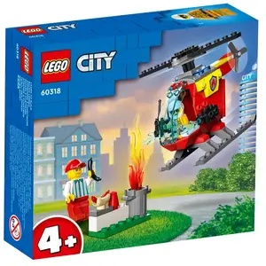 Lego Lego City - L'hélicoptère Des Pompiers - 60318 pas cher