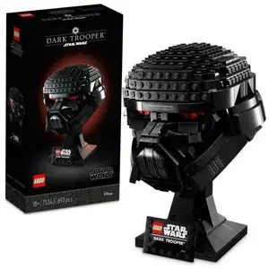 Lego Casque Star Wars Dark Trooper 75343 Jeu De Construction pas cher