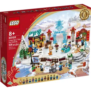 Lego Saisonnier - Le Festival De Glace Du Nouvel An Lunaire - 80109 pas cher