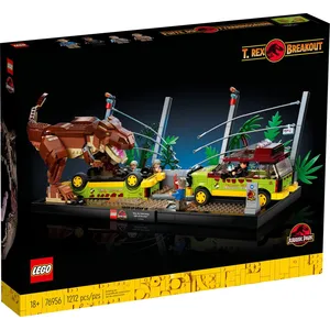 Lego Lego Jurassic World - L'évasion Du T. Rex De Jurassic Park - 76956 pas cher