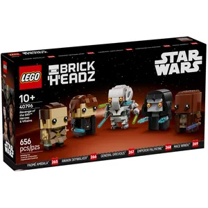 LEGO Star Wars La Revanche des Sith, Héros et Méchants 40796 pas cher