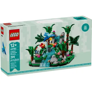 Lego Diorama de la forêt tropicale pas cher