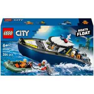 Comparateur de prix : LEGO City La course-poursuite en bateau de police 60456