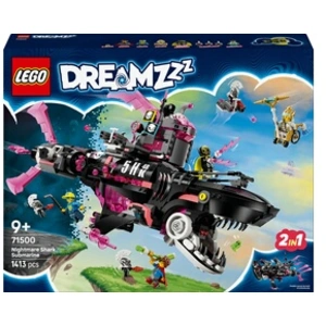 Comparateur de prix : LEGO LEGO® DREAMZzz Le sous-marin requin des cauchemars 71500