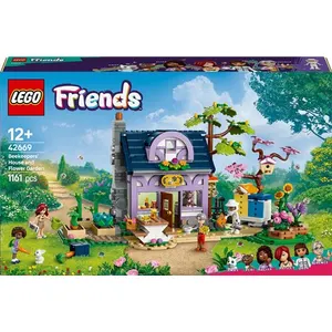 LEGO Friends La maison des apiculteurs et le jardin fleuri 42669 pas cher