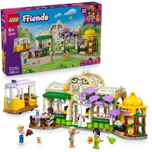 LEGO Friends Café des plantes et Kiosque à fleurs 42671 pas cher