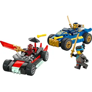 Comparateur de prix : LEGO NINJAGO® Le duel en voitures de course de Rogue et Drix 71840