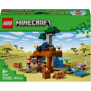 Comparateur de prix : LEGO Minecraft® L'expédition dans la mine du tatou 21269