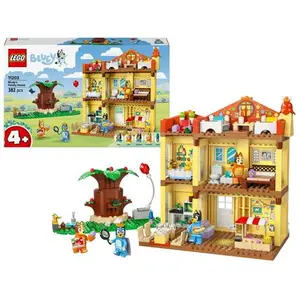 Comparateur de prix : LEGO® Bluey: Bluey's Family House Playset, Home-Building Kit 11203