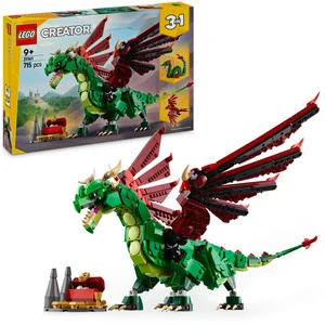Comparateur de prix : LEGO Creator 3-en-1 Le dragon médiéval 31161