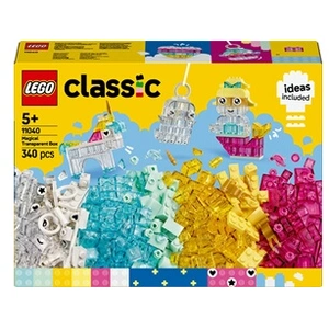 Comparateur de prix : LEGO Classic La boîte de briques transparentes magiques 11040