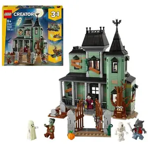 Comparateur de prix : LEGO Creator 3-en-1 Le manoir hanté 31167