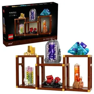 Comparateur de prix : LEGO Ideas Collection de minéraux 21362
