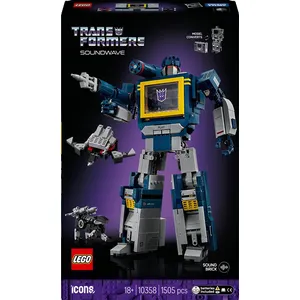 Comparateur de prix : LEGO LEGO® Icons Transformers: Soundwave 10358