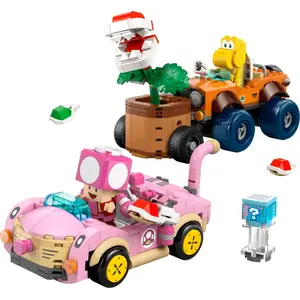 Comparateur de prix : LEGO LEGO® Super Mario Mario Kart - Course-poursuite avec bonus Plant...