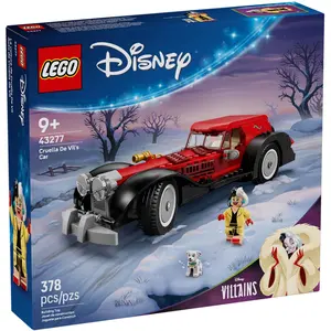 Comparateur de prix : LEGO Disney  La voiture de Cruella d'Enfer 43277