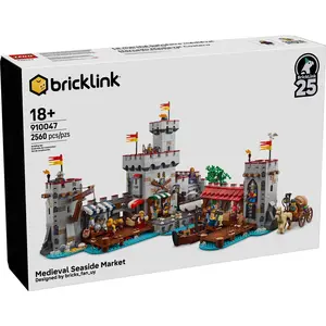 Marché médiéval au bord de la mer - Bricklink LEGO 910047 pas cher