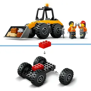 Comparateur de prix : LEGO City La chargeuse de chantier jaune 60450