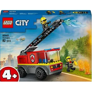 Comparateur de prix : LEGO City Camion de pompiers avec échelle 60463