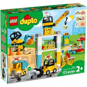 Comparateur de prix : Lego Duplo - La Grue Et Les Engins De Construction - 10933