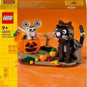 Lego Saisonnier - La Souris Et Le Chat D'halloween - 40570 pas cher