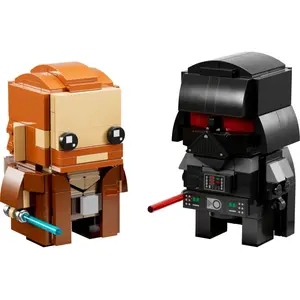 Lego Lego Brickheadz - Obi-Wan Kenobi Et Dark Vador - 40547 pas cher