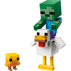 LEGO Minecraft® Poule chevauchée 21582 pas cher