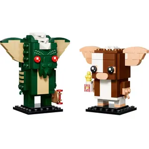 LEGO BrickHeadz - Figurines des Gremlins Gizmo et Stripe - 40919 pas cher