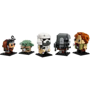 LEGO BrickHeadz Le Mandalorien et Grogu: Alliés et méchants 40856 pas cher